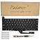 Padarsey Replacement Keyboard Compatible with MacBook Pro 16 inch with Touch Bar A2141 Released 2019 US LayoutKeyboard ScrewsScrewdriver