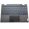 LTPRPTS Replacement Laptop Upper Case Palmrest Keyboard Assembly Part for Lenovo Chromebook 100E 2th AST 5CB0Z21474 Black