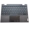 LTPRPTS Replacement Laptop Upper Case Palmrest Keyboard Assembly Part for Lenovo Chromebook 100E 2th AST 5CB0Z21474 Black