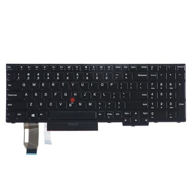 LeFix US NonBacklit Keyboard Replacement Compatible with Lenovo Thinkpad E580 E585 E590 E595T590 L580 L590 FRUs 01YP560 01YP720 01YP640