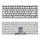 SUNMALL Replacement Keyboard Compatible with HP 14CK 14CD 14CM 14DG 1 Black US Layout Silver Without Backlit