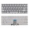 SUNMALL Replacement Keyboard Compatible with HP 14CK 14CD 14CM 14DG 1 Black US Layout Silver Without Backlit