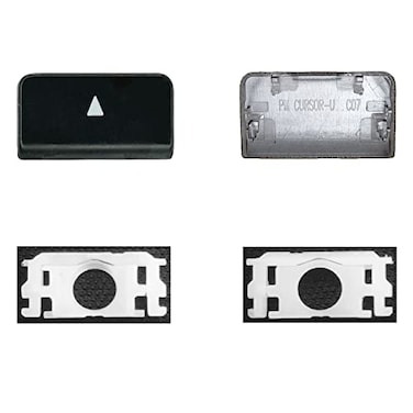 Bfenown AP08 Type Individual Replacement UpDown Arrow Key Caps Hinges for MacBook Pro 1315 A1425 A1502 A1398 MacBook Air 13 A1369 A1466 Keyboards