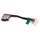 Eieshupug Charging Port DC in Power Jack Cable Replacement for HP OMEN 17W 17W253DX 858021001 799751S50