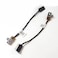 Fleshy Leaf DC Power Jack Harness Cable Replacement for Dell Vostro 3480 3481 3580 3581 3582 3583 3584 3585 Latitude 3490 3590 Series 228R6 0228R6 DC301012300