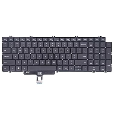 Jxjslp Replacement Backlit Keyboard for Dell Latitude 15 5520 5521 5530 5531 5540 3540Precision 3560 3570 3580 Series Laptop with US Layout N7N16 0N7N16