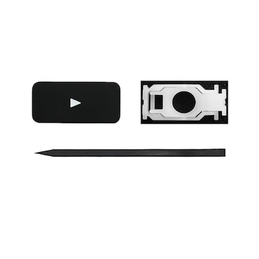 MACSEEJI Replacement Right Arrow Keycap Key Scissor Clip Hinge for MacBook ProAir A2681 A2941 A2779 A2780 A2991 A2992 A2918 A3113 A3114 M2 M3 ProMax 20222023 Right Arrow Keycap Black
