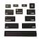Dayuup New Replacement Keyboard Keycaps KeysFull Set of US Replacement Keycaps QWERTY for MacBook Pro 13316 A2251 A2289 A2141 2019 2020 Year EMC 3348 EMC3349 3456