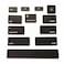 Dayuup New Replacement Keyboard Keycaps KeysFull Set of US Replacement Keycaps QWERTY for MacBook Pro 13316 A2251 A2289 A2141 2019 2020 Year EMC 3348 EMC3349 3456