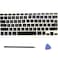 Ojguct Replacement US Keyboard Full Set of Keycap Keys and Tool Applicable for MacBook Pro 13 15 Retina Model A1425 A1502 A1398 20122015 Year for MacBook Air 13 Model A1369A1466 20112017 Year AP11