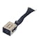 Zahara DC in Power Jack Cable Replacement for Dell Latitude 5500 5501 5502 5505 5510 5511 E5510 E5511 Precision 3540 3541 3542 3550 3551 DC301013900 DC301014200 0W3P6G W3P6G EDC50