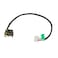 Zahara DC in Power Jack with Cable Harness Connector Replacement for HP 17G 17Q 799750T23 799750Y23 799750S23 799750F23