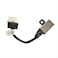Zahara DC Power Jack Cable Replacement for Dell Inspiron 13 7391 2in1 I73915537SLV I73917520BLK P113G ND3N8 4500EZ0A0021 7cm