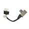 Zahara DC Power Jack Cable Replacement for Dell Inspiron 13 7391 2in1 I73915537SLV I73917520BLK P113G ND3N8 4500EZ0A0021 7cm