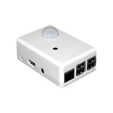 sb components SPIBox Raspberry Pi 2 White Case with swith mounting Points for PIR and Raspberry Pi Camera Module