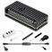 iUniker Pi Zero Aluminum Case Kit with Pin Header OTG Hub HDMI Adapter OnOff Switch for Pi Zero 2