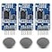 AITRIP 3PCS DS3231 Real Time Clock Module RTC Sensor High Precision AT24C32 IIC Timer Alarm Clock for Arduino Raspberry Pi