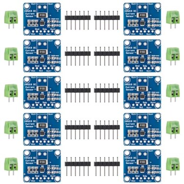 ACEIRMC INA219 I2C BiDirectional DC Current Power Supply Sensor Breakout Module Compatible with Arduino Raspberry Pi 10pcs