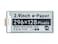 waveshare 29inch EPaper EInk Display Module for Raspberry Pi Pico 296128 Pixels BlackWhite Partial Refresh Support with SPI Interface