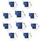 AITIAO 10Pcs RFID Kit Mifare RC522 RF IC Card Sensor Module MFRC522 RFID Reader Module Key Ring S50 White Card for Raspberry Pi
