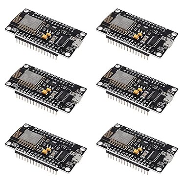 ACEIRMC ESP8266 Serial Wireless Module ESP12E CH340 NodeMcu V3 Lua WiFi Internet of Things New Version Development Board Compatible with Arduino IDEMicroPython 6pcs