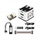 WayPonDEV Sipeed NanoKVM IPKVM Mini Remote Control Operations Maintenance Server 2Gbit 256MB DDR3 RISCV Linux Development Board 1TOPS NPU 1GHz C906 RISCV CPU USB HDMI 100M Network Port NanoKVM Full Se