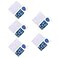 D-FLIFE 5pcs RFID Kit Mifare RC522 RFID Reader Module with S50 White Card and Key Ring for Arduino Raspberry Pi