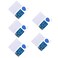 D-FLIFE 5pcs RFID Kit Mifare RC522 RFID Reader Module with S50 White Card and Key Ring for Arduino Raspberry Pi