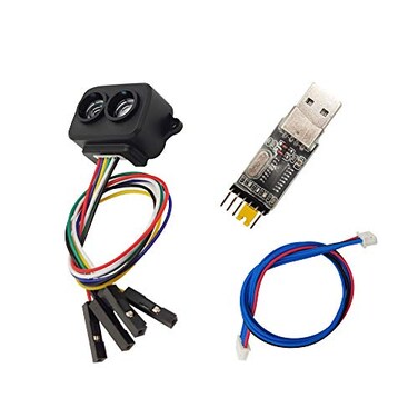 WayPonDEV SmartFly info TFLuna Lidar Sensor 018m ShortRange Distance SinglePoint Ranging Finder Module UART I2C Compatible with Pixhawk and Raspberry Pi for DroneRobot Obstacle Avoidance