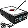 CUQI Raspberry Pi Display 35 Inch Touchscreen with Raspberry Pi 5 Case 480x320 TFT LCD 60 FPS Monitor with Mini Fan and Heatsink for Raspberry Pi
