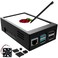 CUQI Raspberry Pi Display 35 Inch Touchscreen with Raspberry Pi 5 Case 480x320 TFT LCD 60 FPS Monitor with Mini Fan and Heatsink for Raspberry Pi