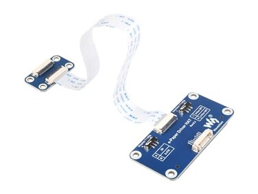 waveshare Waveshare Universal ePaper Raw Panel Driver Shield for Raspberry PiJetson NanoSTM32 Support Various Waveshare SPI ePaper Raw Panels