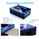 Miuzei Case for Raspberry Pi 4 with Fan Cooling 4 Pcs Aluminum Heat Sinks Case Compatible with Raspberry Pi 4 Model B