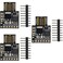 crazydiodes 3pcs Digispark Kickstarter ATtiny85 Module General Micro USB Development Board for Arduino