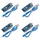 DORHEA 4PCS Dorhea for Nano V30 ATMEGA328P Module CH340C Chip 5V 16MHz Mini USB MicroController Board with USB Cable