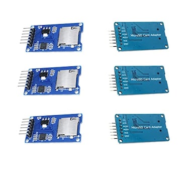 daier 6Pcs Micro SD Storage Board Mciro SD TF Card Memory Shield Module SPI for Arduino