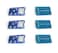 daier 6Pcs Micro SD Storage Board Mciro SD TF Card Memory Shield Module SPI for Arduino