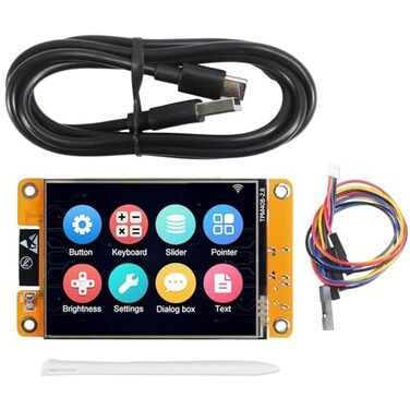 AITRIP 1 Pack ESP32 Development Board ESP322432S028R WiFi Bluetooth 28 Inch 240X320 Smart Display TFT Module Touch Screen for Arduino