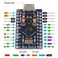 AITRIP 4PCS Pro Micro Atmega32U4 5V 16MHz Bootloadered IDE Micro USB Pro Micro Development Board Microcontroller Compatible with Pro Micro Serial Connection with Pin Header