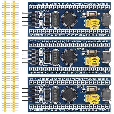 Alinan 3pcs STM32F103C6T6 Minimum System Development Board with Imported Chip STM32 ARM Core Learning Board Module