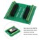Create idea 2Pcs Green 30 Pin ESP32 Breakout Board Shield GPIO 1 Into 2 for 30PIN ESPWROOM32 Microcontroller Development Board 66x63mm