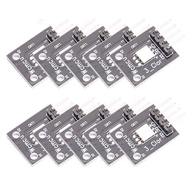 DEVMO 10PCS KY009 5050 Pwm RGB SMD LED Module 3 Color Light Compatible with Arduino MCU Raspberry GM
