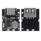 D-FLIFE DFLIFE 5pcs TypeC USB 5V 2A Boost Converter StepUp Power Module Lithium Battery Charging Protection Board Display USB for DIY Welding