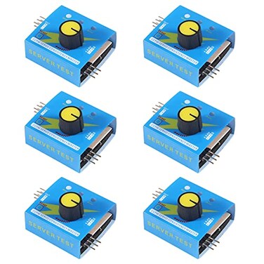 D-FLIFE DFLIFE 6pcs 3CH Digital Multi Servo Tester ECS RC Consistency CCMP Master Speed Controler Checker Adjustment Steering Gear Tester