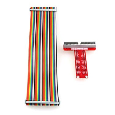 DGZZI RPi GPIO Breakout Expansion Board 21cm 40Pin GPIO Flat Ribbon Cable for 4B3B3B2B1B