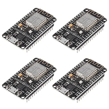 DORHEA 4PCS ESP8266 ESP12F Development Board Internet NodeMCU WiFi Serial Wireless Module NodeMCU12F CP2102 Based on ESP8266 WiFi Module for motherbord IDEMicropython