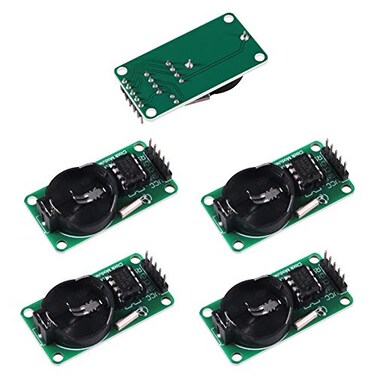 AITRIP DS1302 Clock Module RealTime Clock Module RTC for Arduino AVR ARM
