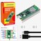 DVOZVO Raspberry Pi Pico W with PreSoldered Pin Headers Raspberry Pi RP2040 Chip WiFi Wireless ConnectivityPico WH with USB Cable