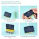 EF ELECFREAKS ELECFREAKS microbit V2 Protective Case Simple Frosted Case Easy to Installation for BBC Microbit Board Blue