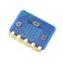 EF ELECFREAKS ELECFREAKS microbit V2 Protective Case Simple Frosted Case Easy to Installation for BBC Microbit Board Blue